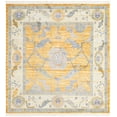 thumbnail image 1 of Rugs.com Paragon Collection Rug – 5 Ft Square Yellow Medium-Pile Rug Perfect For Living Rooms, Kitchens, Entryways, 1 of 1