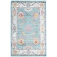 thumbnail image 1 of Rugs.com Paragon Collection Rug – 5' x 8' Aqua Medium-Pile Rug Perfect For Bedrooms, Dining Rooms, Living Rooms, 1 of 1