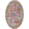 thumbnail image 1 of Rugs.com Paragon Collection Rug – 5' x 8' Oval Pink Medium-Pile Rug Perfect For Living Rooms, Large Dining Rooms, Open Floorplans, 1 of 1