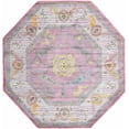 thumbnail image 1 of Rugs.com Paragon Collection Rug – 8 Ft Octagon Pink Medium-Pile Rug Perfect For Living Rooms, Kitchens, Entryways, 1 of 1