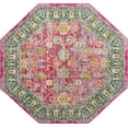 thumbnail image 1 of Rugs.com Paragon Collection Rug – 8 Ft Octagon Pink Medium-Pile Rug Perfect For Living Rooms, Kitchens, Entryways, 1 of 1