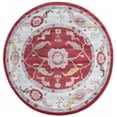thumbnail image 1 of Rugs.com Paragon Collection Rug – 8 Ft Round Red Medium-Pile Rug Perfect For Kitchens, Dining Rooms, 1 of 1