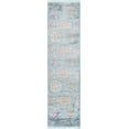 thumbnail image 1 of Rugs.com Paragon Collection Rug – 8 Ft Runner Blue Medium-Pile Rug Perfect For Hallways, Entryways, 1 of 1