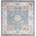 thumbnail image 1 of Rugs.com Paragon Collection Rug – 8 Ft Square Gray Blue Medium-Pile Rug Perfect For Living Rooms, Kitchens, Entryways, 1 of 1