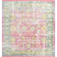thumbnail image 1 of Rugs.com Paragon Collection Rug – 8 Ft Square Pink Medium-Pile Rug Perfect For Living Rooms, Kitchens, Entryways, 1 of 1
