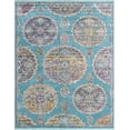thumbnail image 1 of Rugs.com Paragon Collection Rug – 8' x 10' Blue Medium-Pile Rug Perfect For Living Rooms, Large Dining Rooms, Open Floorplans, 1 of 1