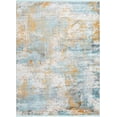 thumbnail image 1 of Rugs.com Paragon Collection Rug – 9' x 12' Aqua Medium-Pile Rug Perfect For Living Rooms, Large Dining Rooms, Open Floorplans, 1 of 1