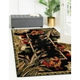 thumbnail image 1 of Rugs.com Pastoral Collection Rug – 6' x 9' Black Medium Rug Perfect For Bedrooms, Dining Rooms, Living Rooms, 1 of 9