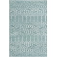 thumbnail image 1 of Rugs.com Paxon Trellis Collection Rug – 3' x 5' Aqua Medium Rug Perfect For Entryways, Kitchens, Breakfast Nooks, Accent Pieces, 1 of 1