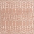 thumbnail image 1 of Rugs.com Paxon Trellis Collection Rug – 4 Ft Square Rose Pink Medium Rug Perfect For Living Rooms, Kitchens, Entryways, 1 of 1