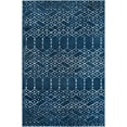 thumbnail image 1 of Rugs.com Paxon Trellis Collection Rug – 4' x 6' Navy Blue Medium Rug Perfect For Entryways, Kitchens, Breakfast Nooks, Accent Pieces, 1 of 1