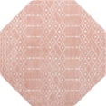 thumbnail image 1 of Rugs.com Paxon Trellis Collection Rug – 5 Ft Octagon Rose Pink Medium Rug Perfect For Living Rooms, Kitchens, Entryways, 1 of 1