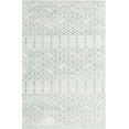 thumbnail image 1 of Rugs.com Paxon Trellis Collection Rug – 5' x 8' Ivory Aqua Medium Rug Perfect For Bedrooms, Dining Rooms, Living Rooms, 1 of 1