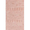 thumbnail image 1 of Rugs.com Paxon Trellis Collection Rug – 8 Ft Round Rose Pink Medium Rug Perfect For Kitchens, Dining Rooms, 1 of 1