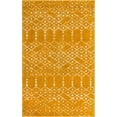 thumbnail image 1 of Rugs.com Paxon Trellis Collection Rug – 8 Ft Round Yellow Medium Rug Perfect For Kitchens, Dining Rooms, 1 of 1