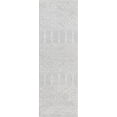 thumbnail image 1 of Rugs.com Paxon Trellis Collection Rug – 8 Ft Runner Light Gray Medium Rug Perfect For Hallways, Entryways, 1 of 1