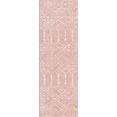 thumbnail image 1 of Rugs.com Paxon Trellis Collection Rug – 8 Ft Runner Rose Pink Medium Rug Perfect For Hallways, Entryways, 1 of 1