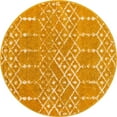 thumbnail image 1 of Rugs.com Paxon Trellis Collection Rug – 8 Ft Square Yellow Medium Rug Perfect For Living Rooms, Kitchens, Entryways, 1 of 1