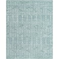 thumbnail image 1 of Rugs.com Paxon Trellis Collection Rug – 8' x 10' Aqua Medium Rug Perfect For Living Rooms, Large Dining Rooms, Open Floorplans, 1 of 1