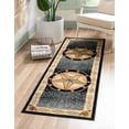 thumbnail image 1 of Rugs.com Pioneer Collection Rug – 12 Ft Runner Blue Medium-Pile Rug Perfect For Hallways, Entryways, 1 of 9