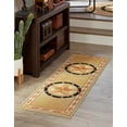 thumbnail image 1 of Rugs.com Pioneer Collection Rug – 12 Ft Runner Green Medium-Pile Rug Perfect For Hallways, Entryways, 1 of 8