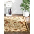 thumbnail image 1 of Rugs.com Pioneer Collection Rug – 4' x 6' Green Medium-Pile Rug Perfect For Living Rooms, Large Dining Rooms, Open Floorplans, 1 of 9