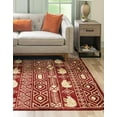 thumbnail image 1 of Rugs.com Pioneer Collection Rug – 4' x 6' Red Medium-Pile Rug Perfect For Living Rooms, Large Dining Rooms, Open Floorplans, 1 of 8