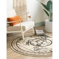 thumbnail image 1 of Rugs.com Pioneer Collection Rug – 5 Ft Round Green Medium-Pile Rug Perfect For Kitchens, Dining Rooms, 1 of 9