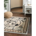 thumbnail image 1 of Rugs.com Pioneer Collection Rug – 5 Ft Square Blue Medium-Pile Rug Perfect For Living Rooms, Kitchens, Entryways, 1 of 8