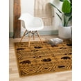 thumbnail image 1 of Rugs.com Pioneer Collection Rug – 5 Ft Square Cedar Medium-Pile Rug Perfect For Living Rooms, Kitchens, Entryways, 1 of 8