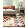 thumbnail image 1 of Rugs.com Pioneer Collection Rug – 7' x 10' Ivory Medium-Pile Rug Perfect For Living Rooms, Large Dining Rooms, Open Floorplans, 1 of 1
