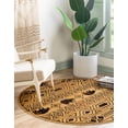 thumbnail image 1 of Rugs.com Pioneer Collection Rug – 8 Ft Round Cedar Medium-Pile Rug Perfect For Kitchens, Dining Rooms, 1 of 9