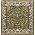thumbnail image 1 of Rugs.com Rabia Collection Rug – 10' Square Green Low Rug Perfect For Living Rooms, Kitchens, Entryways, 1 of 9