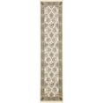 thumbnail image 1 of Rugs.com Rabia Collection Rug – 3' x 13' Runner Ivory Low Rug Perfect For Hallways, Entryways, 1 of 8