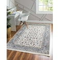 thumbnail image 1 of Rugs.com Rabia Collection Rug – 6' x 9' Ivory Low Rug Perfect For Bedrooms, Dining Rooms, Living Rooms, 1 of 9