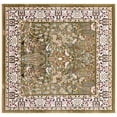 thumbnail image 1 of Rugs.com Rabia Collection Rug – 7' 10 Square Green Low Rug Perfect For Living Rooms, Kitchens, Entryways, 1 of 7