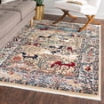 thumbnail image 1 of Rugs.com Rabia Collection Rug – 8' x 10' Tan Low Rug Perfect For Living Rooms, Large Dining Rooms, Open Floorplans, 1 of 9