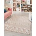 thumbnail image 1 of Rugs.com Sabrina Soto Casa Collection Rug – 2' x 3' Pink High Rug Perfect For Entryways, Kitchens, Breakfast Nooks, Accent Pieces, 1 of 3