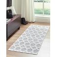 thumbnail image 1 of Rugs.com Sabrina Soto Casa Collection Rug – 6 Ft Runner Gray High Rug Perfect For Hallways, Entryways, 1 of 3
