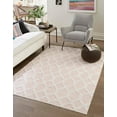 thumbnail image 1 of Rugs.com Sabrina Soto Casa Collection Rug – 6' x 9' Pink High Rug Perfect For Bedrooms, Dining Rooms, Living Rooms, 1 of 3