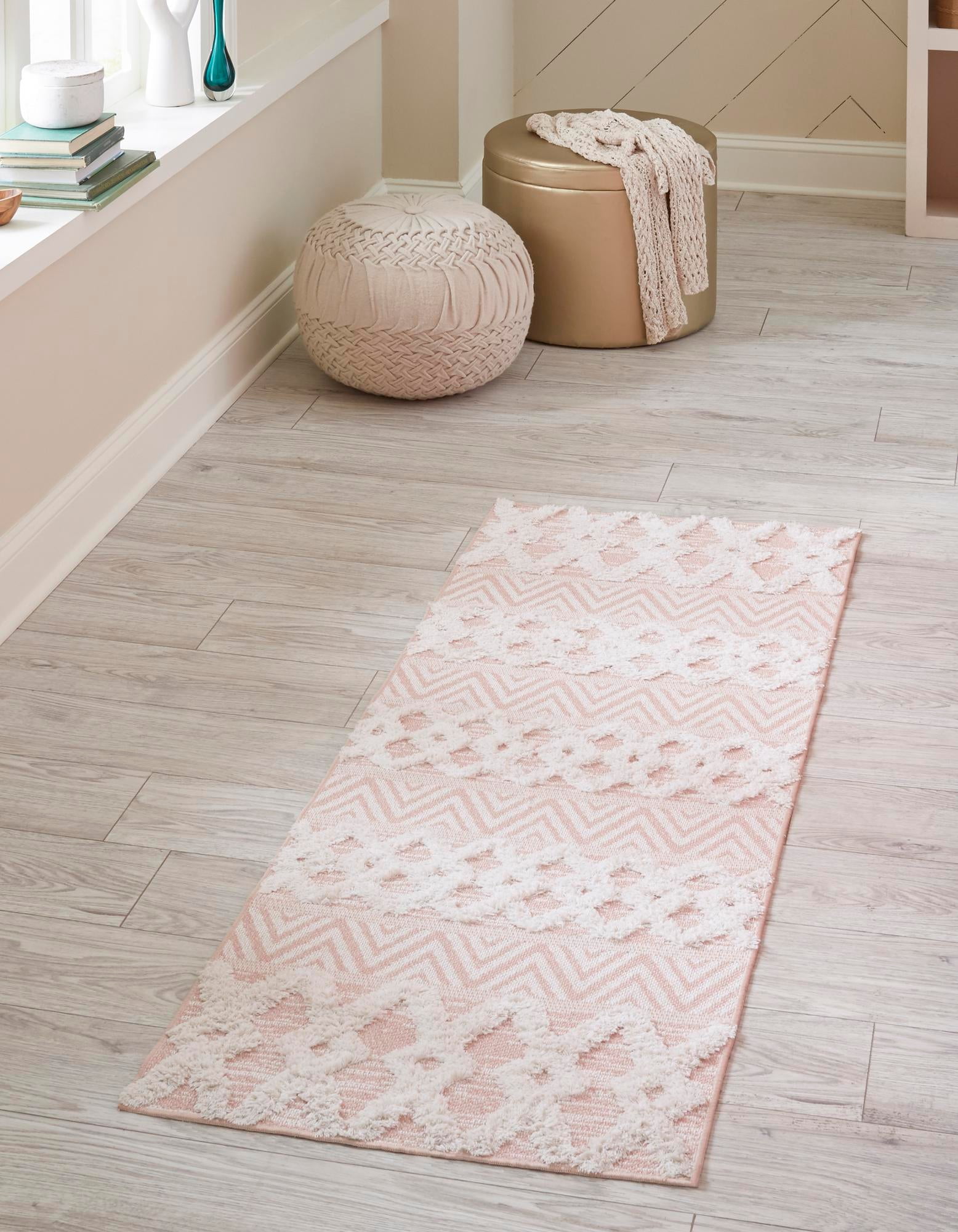 Rugs.com Sabrina Soto Casa Collection Rug – 8 Ft Runner Pink High Rug ...