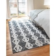 thumbnail image 1 of Rugs.com Sabrina Soto Casa Collection Rug – 8' x 10' Black High Rug Perfect For Living Rooms, Large Dining Rooms, Open Floorplans, 1 of 4