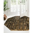 thumbnail image 1 of Rugs.com Saturn Collection Rug – 5 Ft Octagon Blue Medium Rug Perfect For Living Rooms, Kitchens, Entryways, 1 of 8