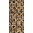 thumbnail image 1 of Rugs.com Saturn Collection Rug – 5 Ft Runner Black Gray Medium Rug Perfect For Hallways, Entryways, 1 of 1