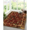 thumbnail image 1 of Rugs.com Saturn Collection Rug – 6' x 9' Burgundy Medium Rug Perfect For Bedrooms, Dining Rooms, Living Rooms, 1 of 6