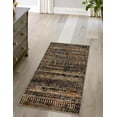 thumbnail image 1 of Rugs.com Saturn Collection Rug – 9 Ft Runner Blue Medium Rug Perfect For Hallways, Entryways, 1 of 9
