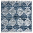 thumbnail image 1 of Rugs.com Serenity Shag Collection Rug – 10 Ft Square Blue Shag Rug Perfect For Living Rooms, Kitchens, Entryways, 1 of 1