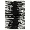 thumbnail image 1 of Rugs.com Serenity Shag Collection Rug – 10' x 14' Black And White Shag Rug Perfect For Living Rooms, Large Dining Rooms, Open Floorplans, 1 of 1