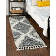 thumbnail image 1 of Rugs.com Serenity Shag Collection Rug – 12 Ft Runner White Shag Rug Perfect For Hallways, Entryways, 1 of 1