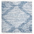 thumbnail image 1 of Rugs.com Serenity Shag Collection Rug – 8 Ft Square Blue Shag Rug Perfect For Living Rooms, Kitchens, Entryways, 1 of 1